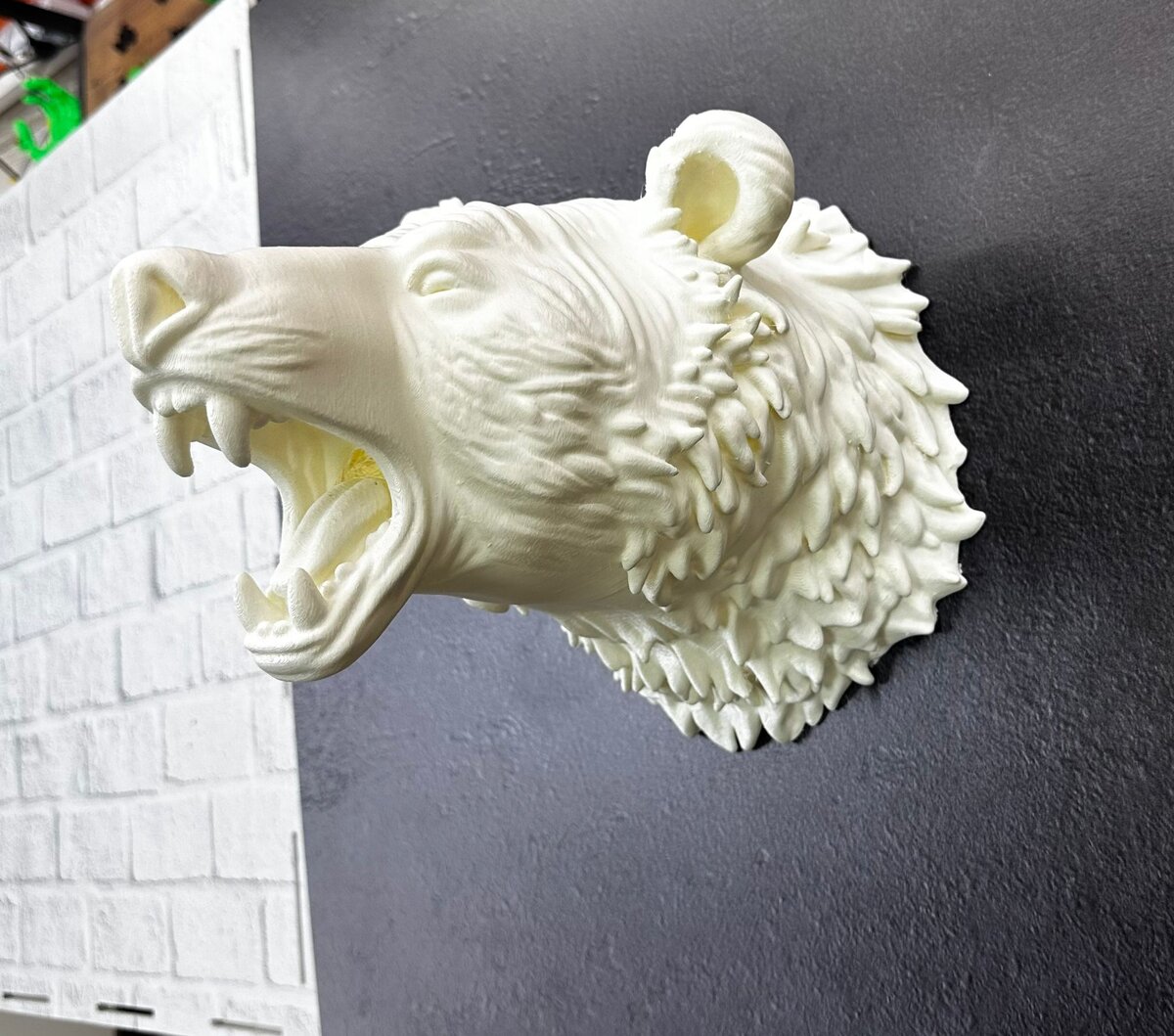 Krem Ayı Figürü Duvar Süsü Asılabilir Hediyelik Dekoratif 25x19 cm Krem Ayı Figürü Duvar Süsü Asılabilir Hediyelik Dekoratif 25x19 cm