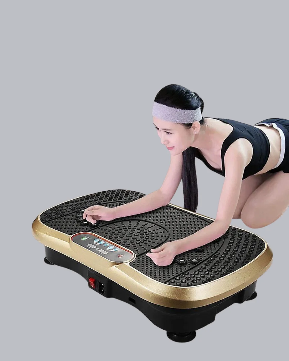 Vücut Şekillendirmeye Yardımcı Titreşimli Spor Platformu Vücut Şekillendirmeye Yardımcı Titreşimli Spor Platformu