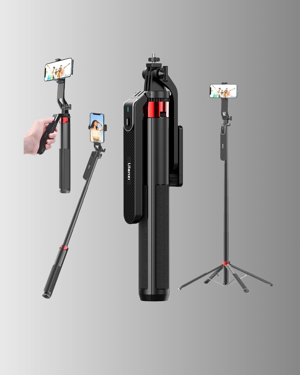 Ayarlanabilir Telefon Tripodu Selfie Stick Çok Açılı Çekim Ayarlanabilir Telefon Tripodu Selfie Stick Çok Açılı Çekim