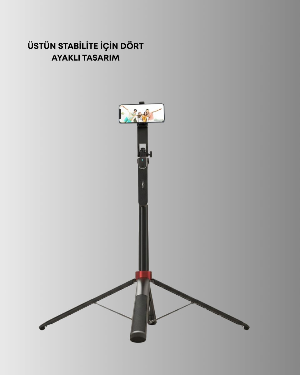 Ayarlanabilir Telefon Tripodu Selfie Stick Çok Açılı Çekim Ayarlanabilir Telefon Tripodu Selfie Stick Çok Açılı Çekim