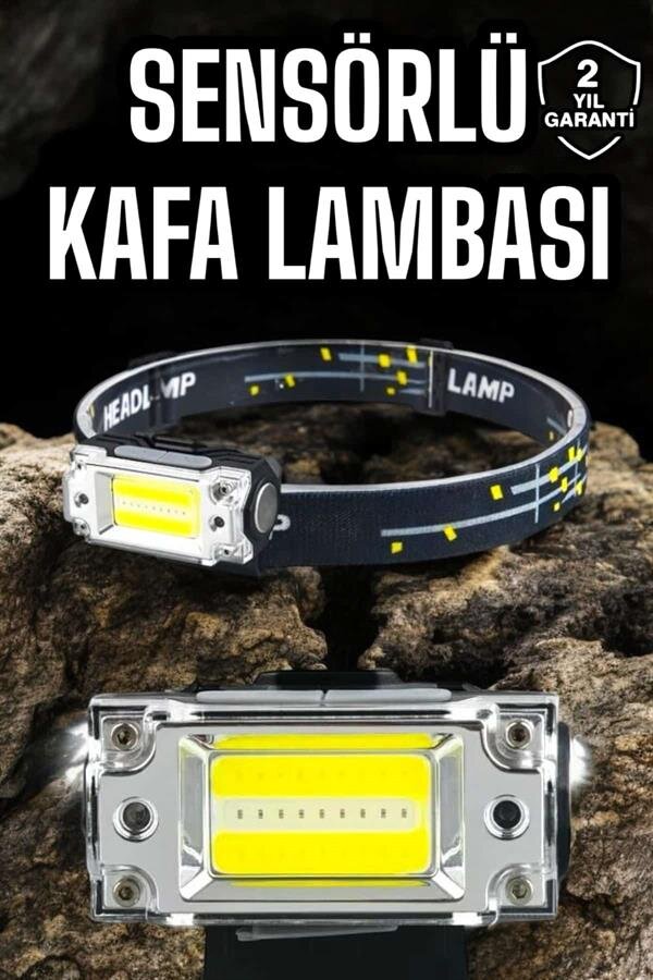 Kafa Lambası Led Fener Pratik Taşınabilir Ayarlanabilir USB Şarjlı Kafa Lambası Led Fener Pratik Taşınabilir Ayarlanabilir USB Şarjlı