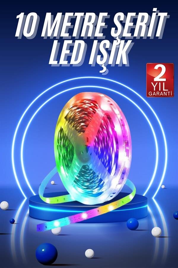 RGB Neon Şerit Led Lamba 10 Metre İç Mekan Tasarımına Uygun RGB Neon Şerit Led Lamba 10 Metre İç Mekan Tasarımına Uygun
