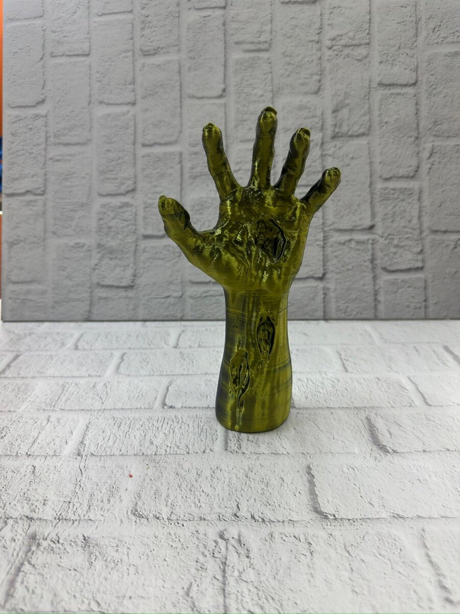Dekoratif El Heykeli 22×7 cm Fantastik Koleksiyonluk Masaüstü Figür