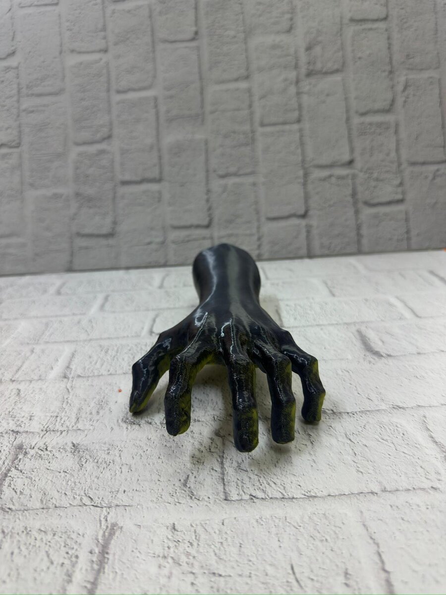 Dekoratif El Heykeli 22×7 cm Fantastik Koleksiyonluk Masaüstü Figür