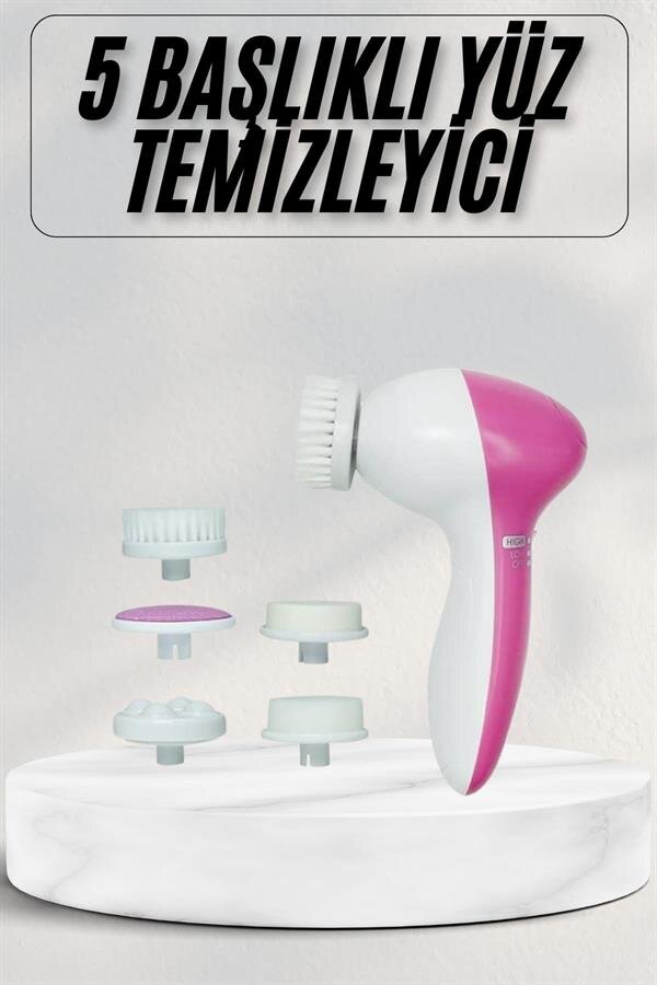 Cilt Temizleme ve Masaj Aleti 5 Başlıklı Akne ve Sivilce Önleyici Cilt Temizleme ve Masaj Aleti 5 Başlıklı Akne ve Sivilce Önleyici