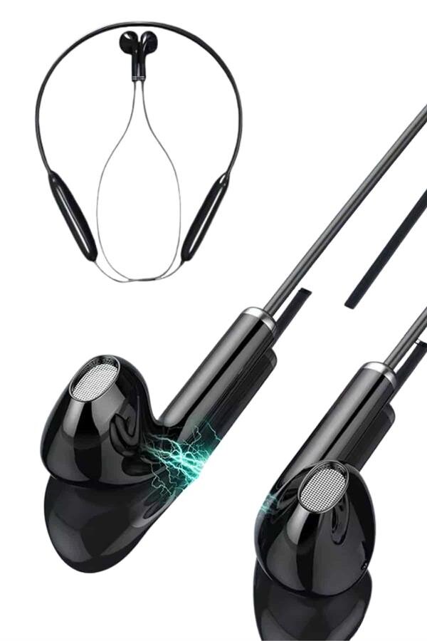 Bluetooth Kulaklık Kablolu Android ve İOS Uyumlu ANC Özellikli Bluetooth Kulaklık Kablolu Android ve İOS Uyumlu ANC Özellikli