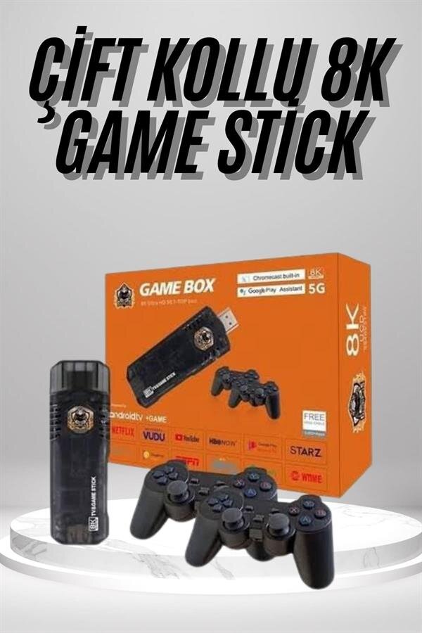 8K Ultra HD Game Box 36500 Oyunlu Game Stick Oyun Konsolu 8K Ultra HD Game Box 36500 Oyunlu Game Stick Oyun Konsolu