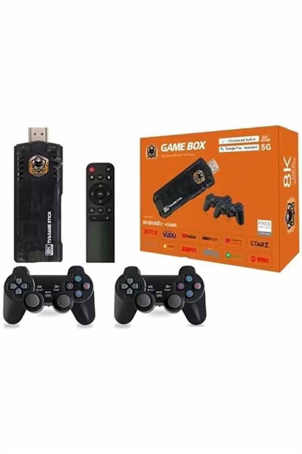 8K Ultra HD Game Box 36500 Oyunlu Game Stick Oyun Konsolu 8K Ultra HD Game Box 36500 Oyunlu Game Stick Oyun Konsolu