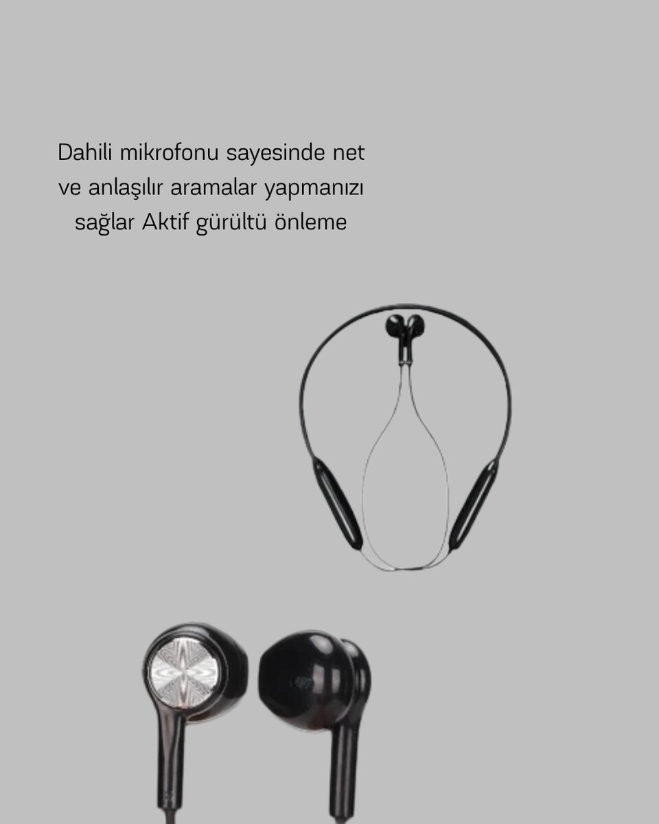 Bluetooth 5.0 ANC Kulaklık – Dokunmatik Kontrol, Kristal Netliğinde Mikrofonlu Bluetooth 5.0 ANC Kulaklık – Dokunmatik Kontrol, Kristal Netliğinde Mikrofonlu