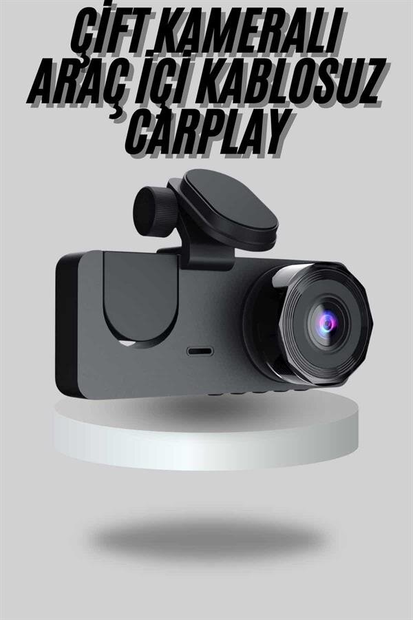 Araç İçi Dikiz Kamerası Sürüş Kaydedici 3 Lensli DVR Kamera Araç İçi Dikiz Kamerası Sürüş Kaydedici 3 Lensli DVR Kamera