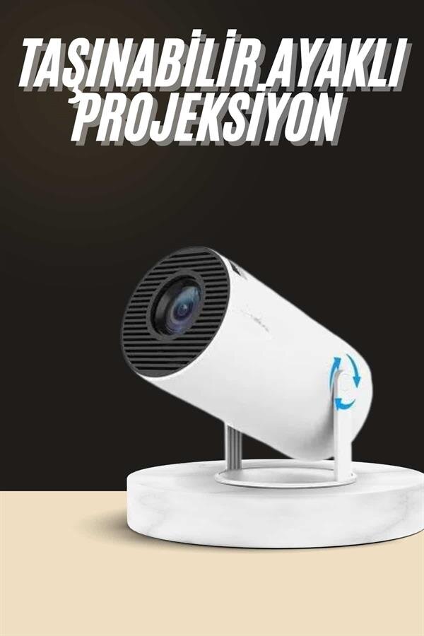 Ayaklı Projeksiyon Taşınabilir Mini Projektör Sinema Projektörü Android Ayaklı Projeksiyon Taşınabilir Mini Projektör Sinema Projektörü Android