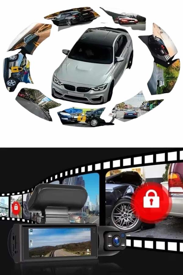 Sürüş Kamerası Video Kaydedici Hareket Algılama Gece Görüşlü Sürüş Kamerası Video Kaydedici Hareket Algılama Gece Görüşlü