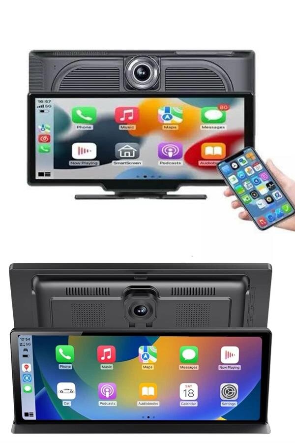 4K Ultra Araç İçi Ön ve Arka Kameralı Ekran HD 2 Kameralı Torpido Üstü Araç Multimedya 4K Ultra Araç İçi Ön ve Arka Kameralı Ekran HD 2 Kameralı Torpido Üstü Araç Multimedya