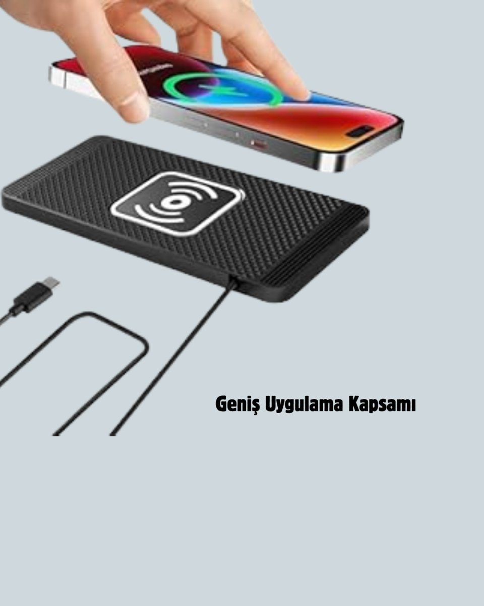 Araç İçi Kablosuz Şarj Pedi – Manyetik Güçlü Tutuş, Hızlı Şarj Özelliği Araç İçi Kablosuz Şarj Pedi – Manyetik Güçlü Tutuş, Hızlı Şarj Özelliği