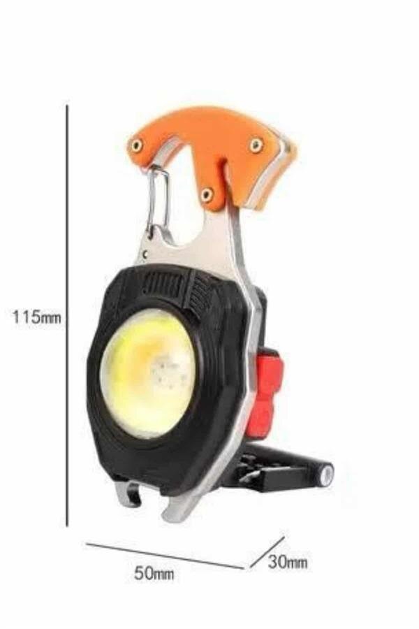 7 Modlu Mini Led Lamba Anahtarlık USB Şarjlı Kamp İçin Taşınabilir 7 Modlu Mini Led Lamba Anahtarlık USB Şarjlı Kamp İçin Taşınabilir