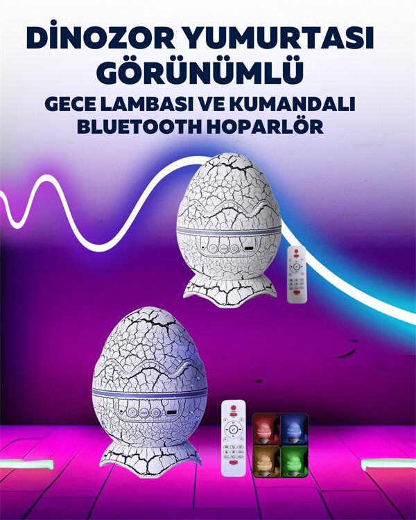 Dinazor Yumurta Gece Lambası Dinazor Yumurta Gece Lambası