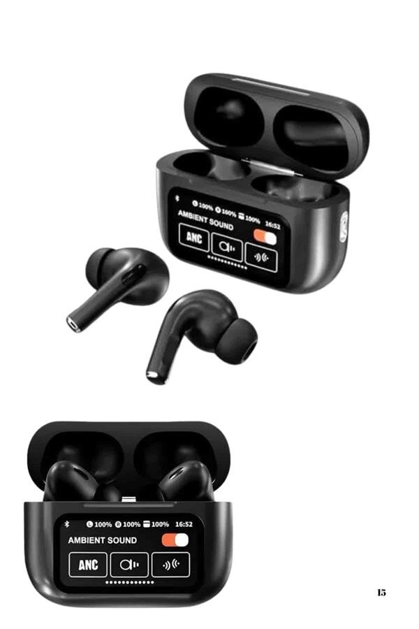Kulak İçi Bluetooth Kulaklık Ekranlı Müzik Dinleme Çağrı Cevaplama Siyah Kulak İçi Bluetooth Kulaklık Ekranlı Müzik Dinleme Çağrı Cevaplama Siyah