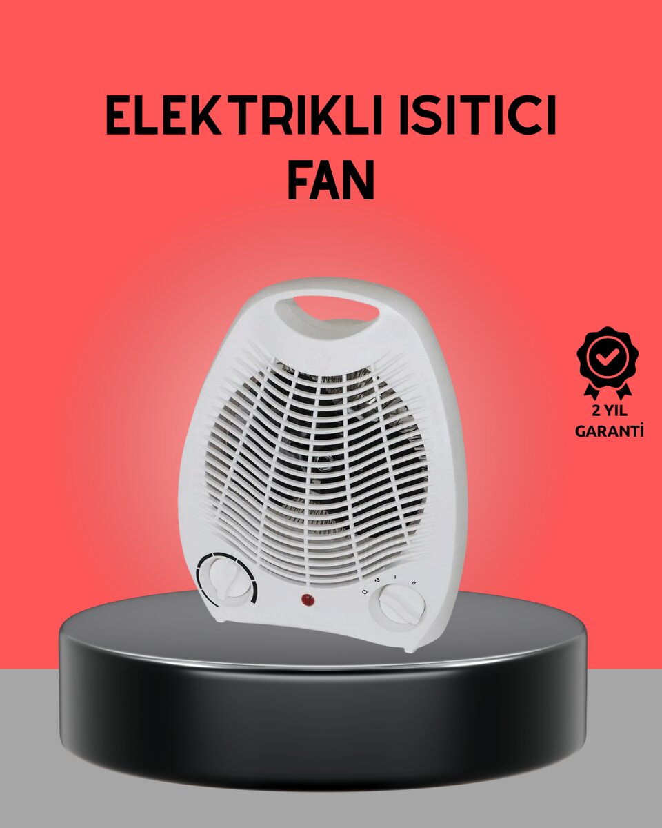 Mini Elektrikli Isıtıcı 2000W – Termostatlı Fanlı Isıtma, Taşınabilir Tasarım Mini Elektrikli Isıtıcı 2000W – Termostatlı Fanlı Isıtma, Taşınabilir Tasarım