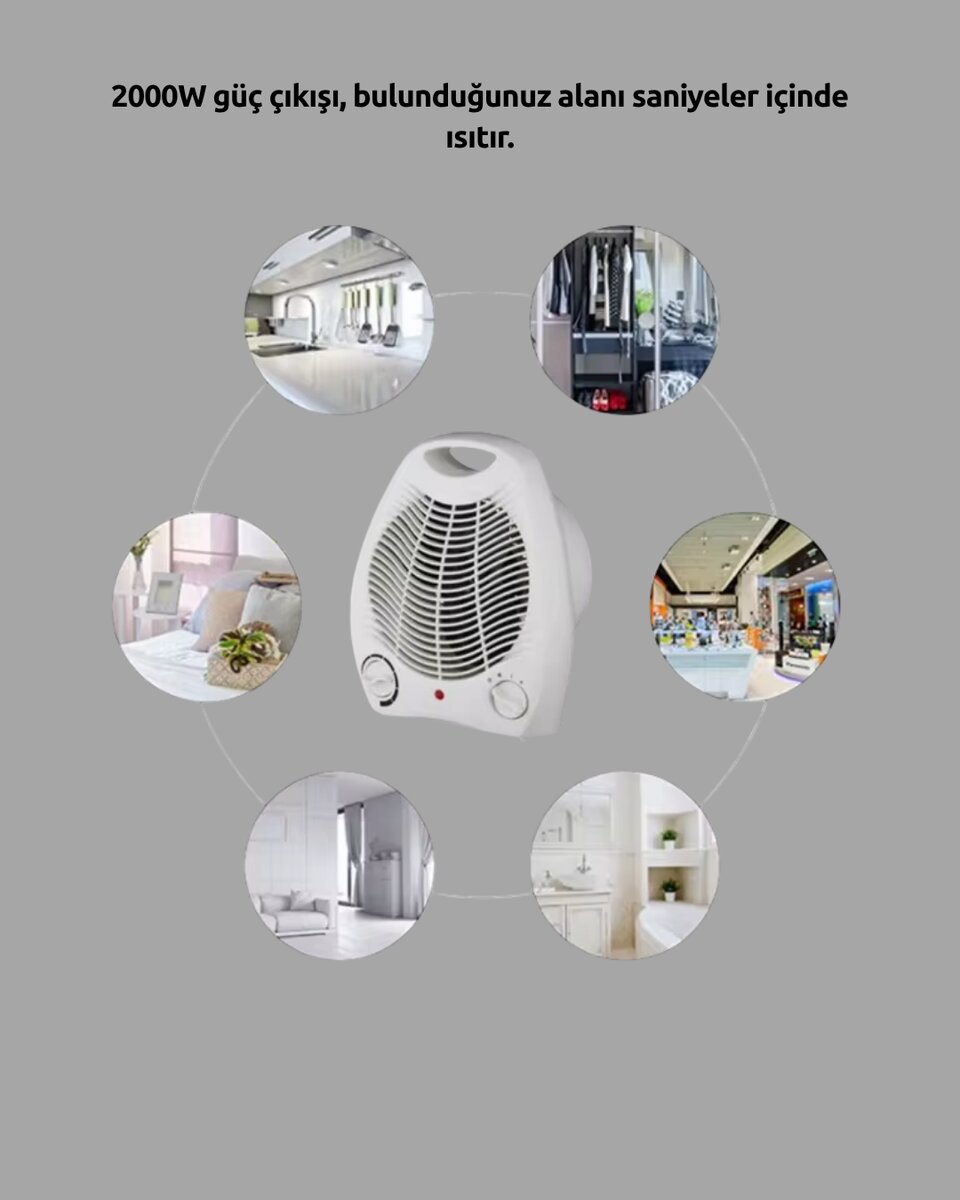 Mini Elektrikli Isıtıcı – Taşınabilir Fanlı Isıtma Sistemi Mini Elektrikli Isıtıcı – Taşınabilir Fanlı Isıtma Sistemi
