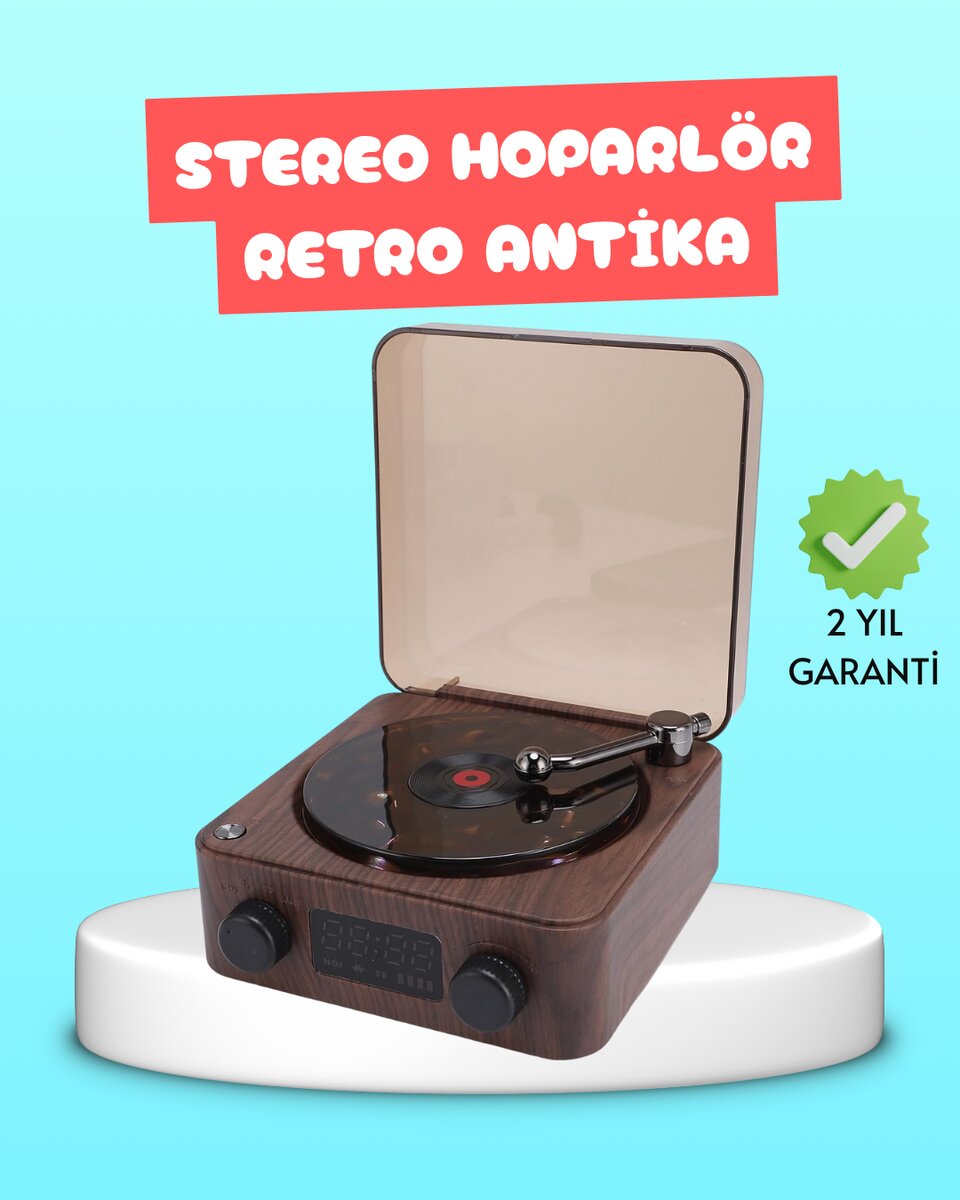 3-1 Arada Gece Lambalı Bluetooth Hoparlör – Saat Ekranlı Stereo Ses 3-1 Arada Gece Lambalı Bluetooth Hoparlör – Saat Ekranlı Stereo Ses