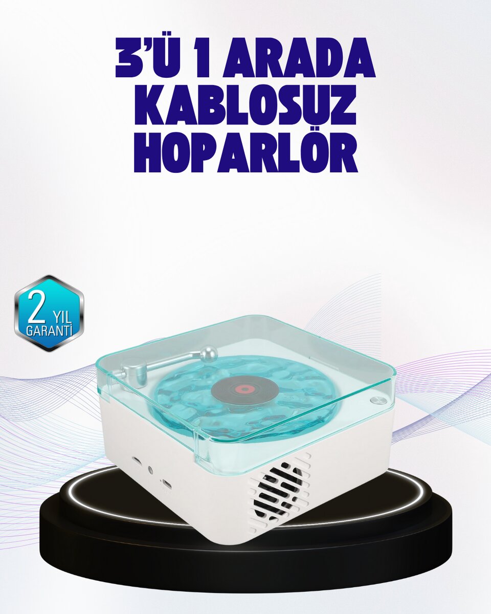 Dekoratif Gece Işıklı Bluetooth Hoparlör – Zaman ve Pil Ekranlı Dekoratif Gece Işıklı Bluetooth Hoparlör – Zaman ve Pil Ekranlı