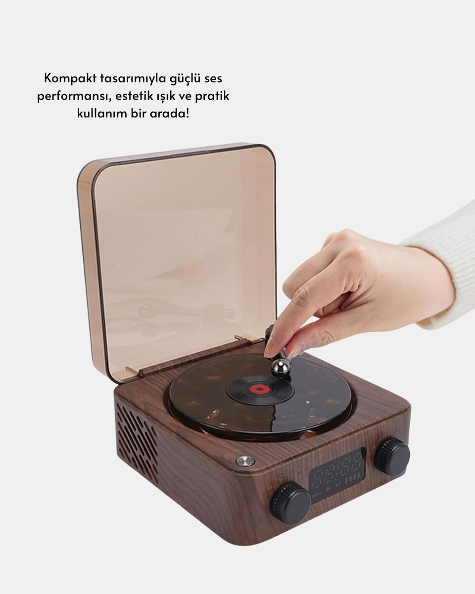 3-1 Arada Gece Lambalı Bluetooth Hoparlör – Saat Ekranlı Stereo Ses 3-1 Arada Gece Lambalı Bluetooth Hoparlör – Saat Ekranlı Stereo Ses