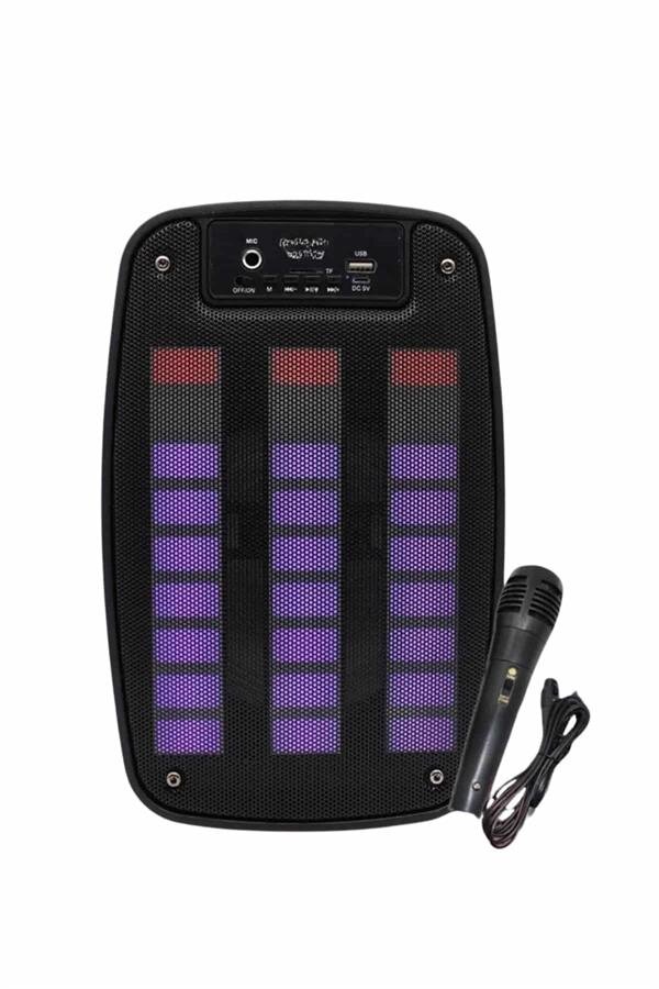 Bluetooth Hoparlör Taşınabilir Şarjlı Işıklı Büyük Boy Yüksek Ses Kaliteli Bluetooth Hoparlör Taşınabilir Şarjlı Işıklı Büyük Boy Yüksek Ses Kaliteli