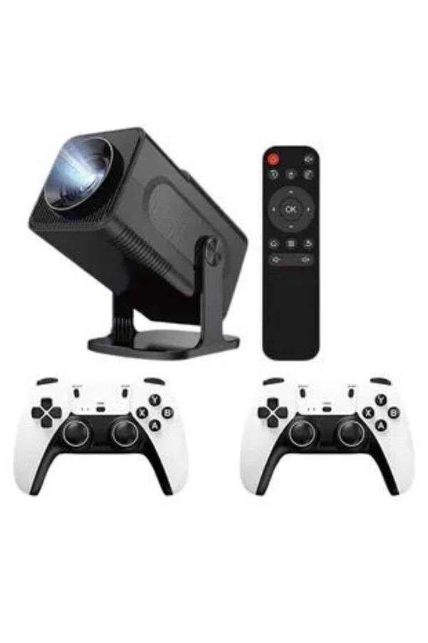 Retro Video Oyunu Konsolu Android Tv El Oyun Konsolu WIFI Taşınabilir Projeksiyon Cihazı Retro Video Oyunu Konsolu Android Tv El Oyun Konsolu WIFI Taşınabilir Projeksiyon Cihazı