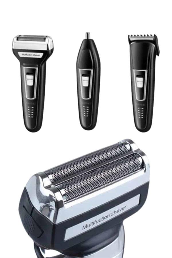 Kulak Burun Kıl Kesme Ense Yanak Tıraş Seti 3 Başlıklı Profesyonel Kulak Burun Kıl Kesme Ense Yanak Tıraş Seti 3 Başlıklı Profesyonel