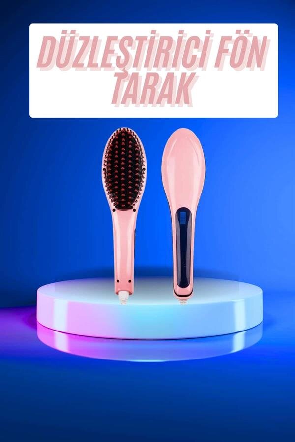 Saç Düzleştirici Tarak Dijital Göstergeli Seramik Kaplama Sıkı Dişli Saç Düzleştirici Tarak Dijital Göstergeli Seramik Kaplama Sıkı Dişli