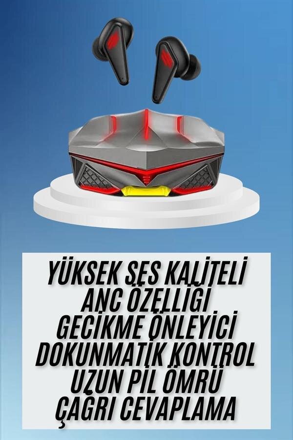 Dokunmatik Kontrol Tws Işıklı Kulakiçi Bluetooth Kulaklık Kablosuz Oyuncu Kulaklığı Dokunmatik Kontrol Tws Işıklı Kulakiçi Bluetooth Kulaklık Kablosuz Oyuncu Kulaklığı