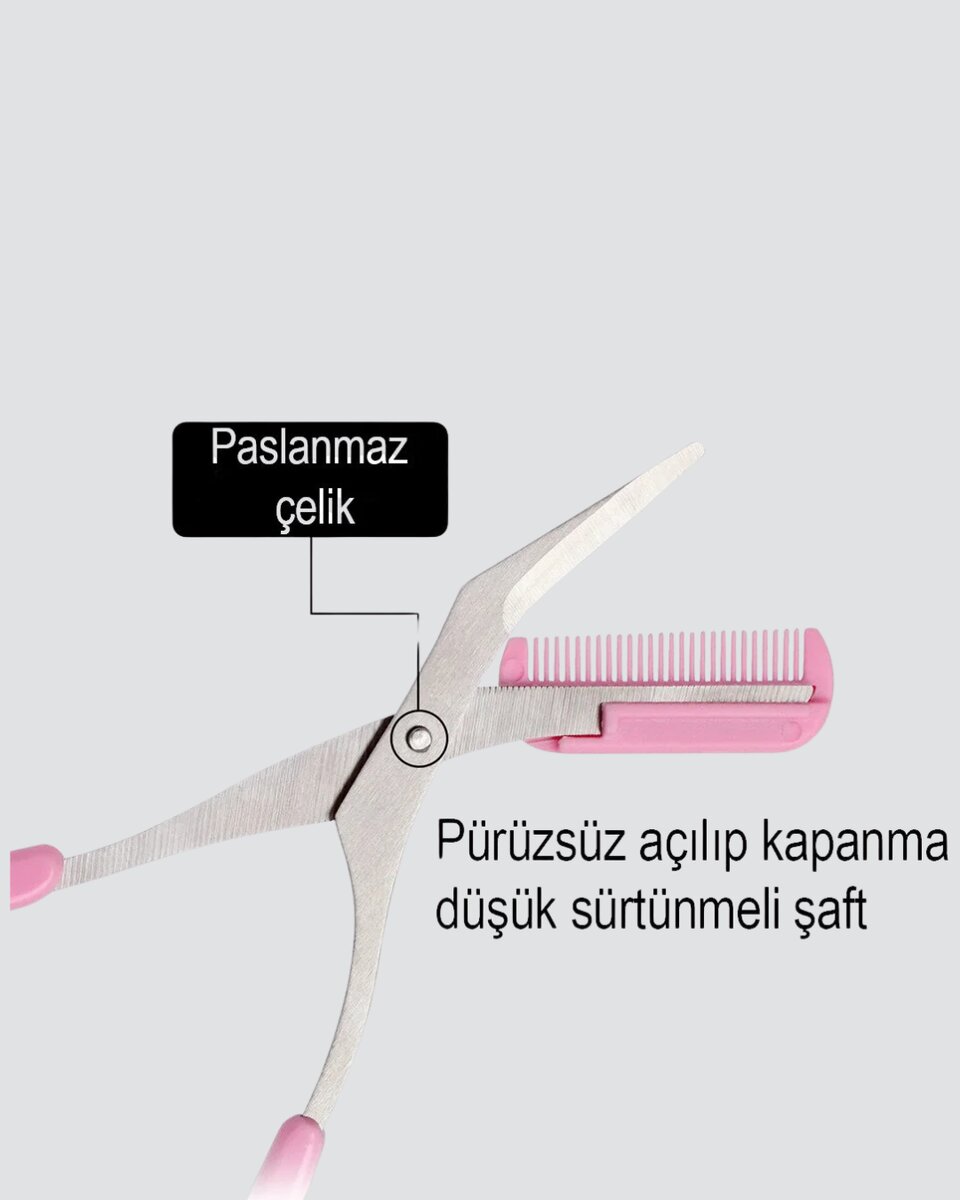 Mini Taraklı Kaş Düzeltici – Hassas Şekillendirme ve Taşınabilir Tasarım Mini Taraklı Kaş Düzeltici – Hassas Şekillendirme ve Taşınabilir Tasarım