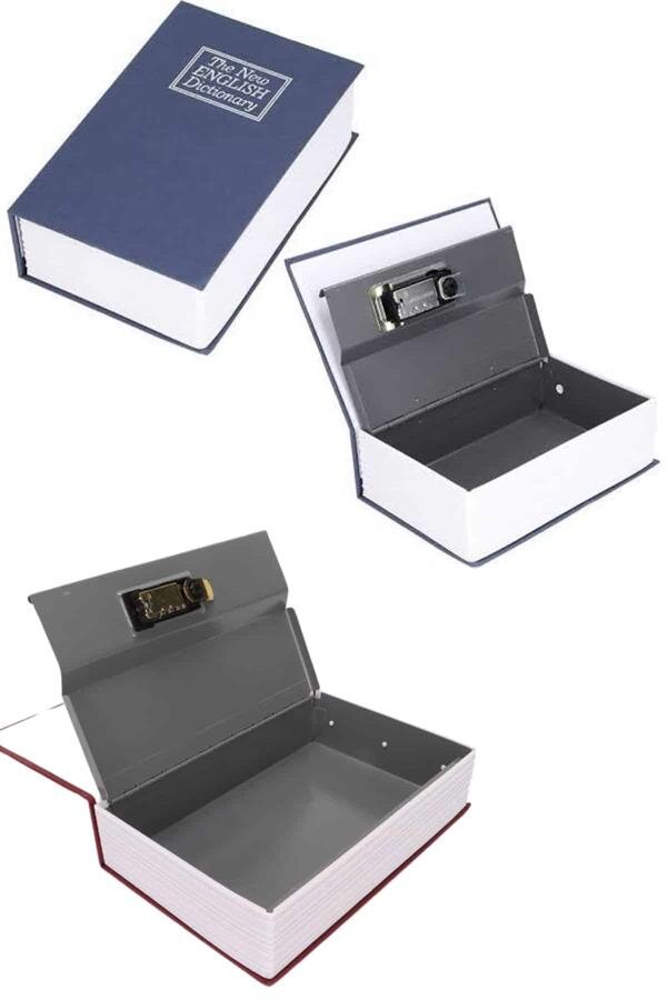 Kilitli Gizli Kasa Sözlük Kumbara Kitap Sözlük Görünümlü 18cm Kilitli Gizli Kasa Sözlük Kumbara Kitap Sözlük Görünümlü 18cm
