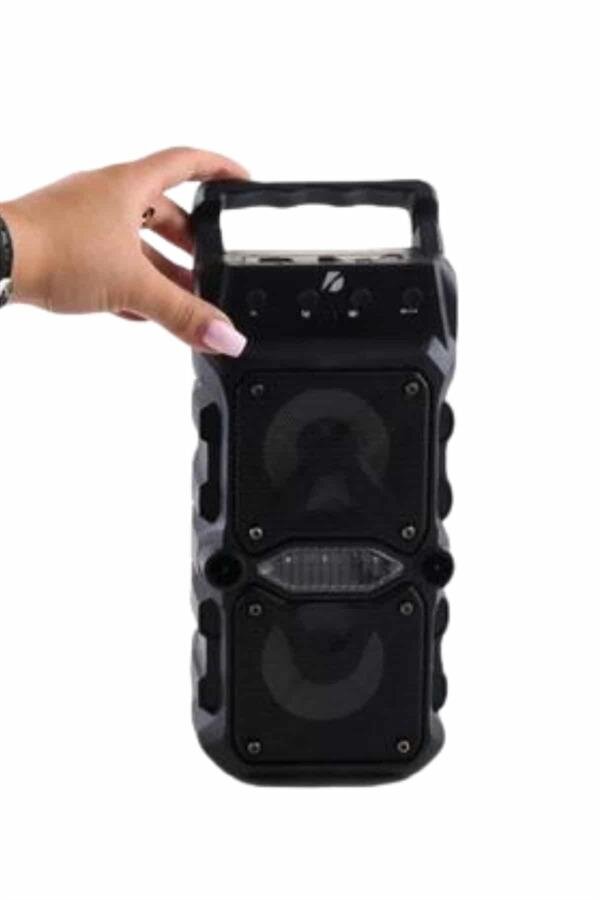Bluetooth Hoparlör Çift Mikrofonlu Güçlü Ses Kaliteli Kesintisiz Kablosuz Bluetooth Hoparlör Çift Mikrofonlu Güçlü Ses Kaliteli Kesintisiz Kablosuz