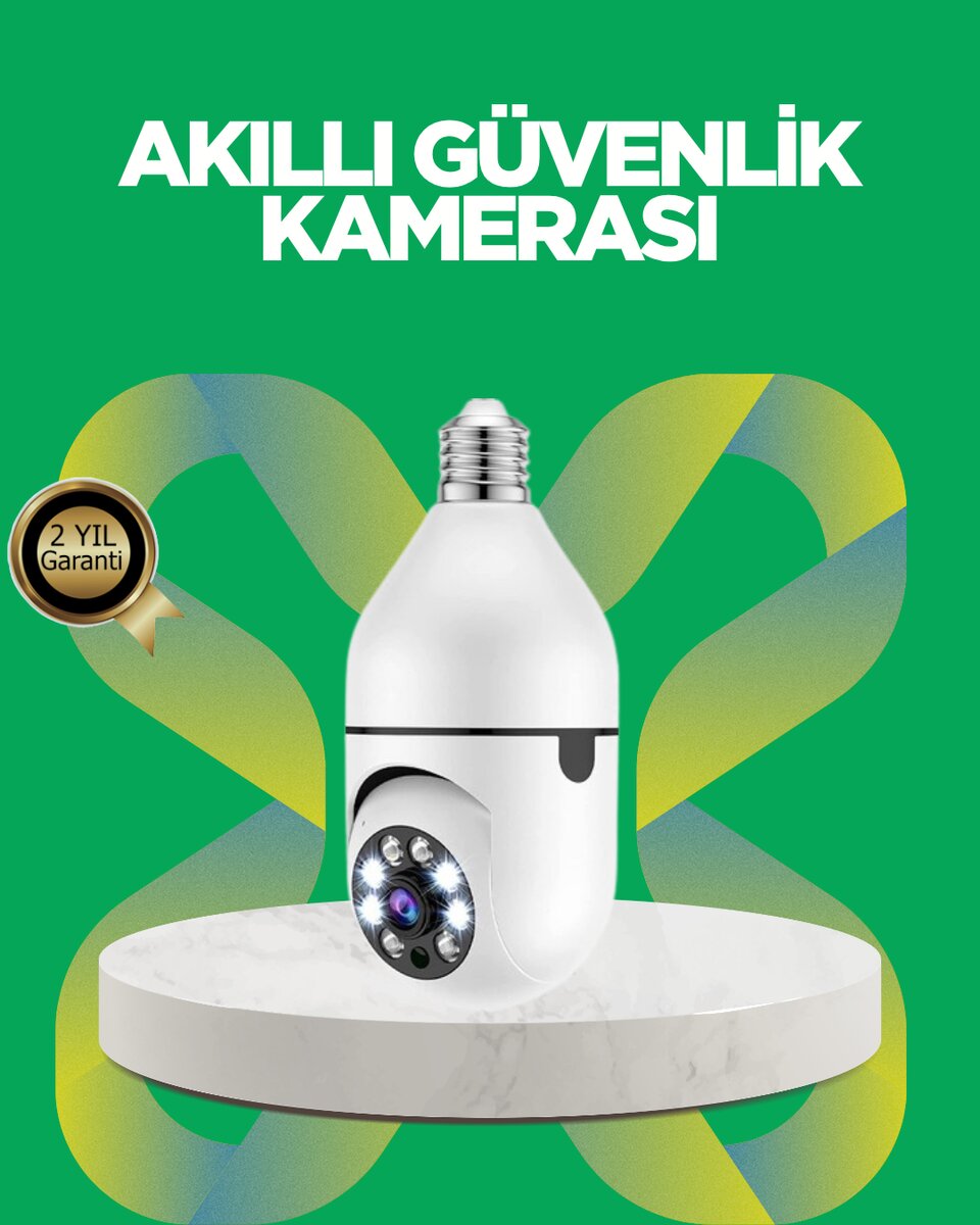 İki Yönlü Ses Destekli Full HD Akıllı Kamera İki Yönlü Ses Destekli Full HD Akıllı Kamera