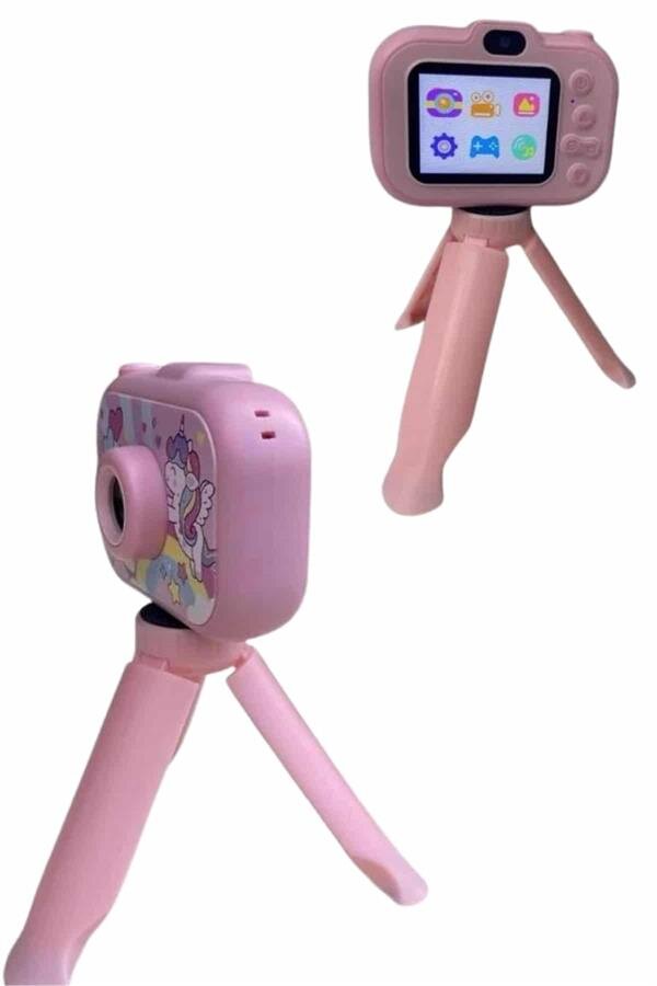 Çocuk Için Eğitici Video Kamera Ayaklı Mini Fotoğraf Makinesi Çocuk Için Eğitici Video Kamera Ayaklı Mini Fotoğraf Makinesi