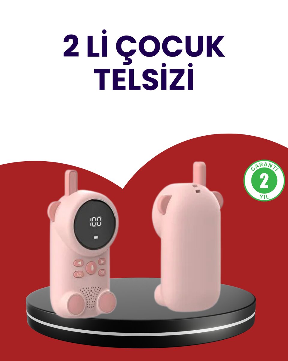 Uzun Menzilli Bebek Telsizi – VOX Modlu, Renkli LCD Ekranlı Uzun Menzilli Bebek Telsizi – VOX Modlu, Renkli LCD Ekranlı