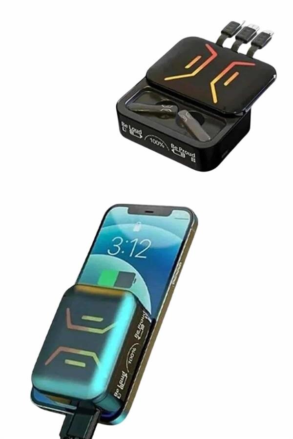 Gaming Bluetooth Kulaklık Dahili Powerbank Kablolu Düşük Gecikmeli Bluetooth 5.2 Gaming Bluetooth Kulaklık Dahili Powerbank Kablolu Düşük Gecikmeli Bluetooth 5.2