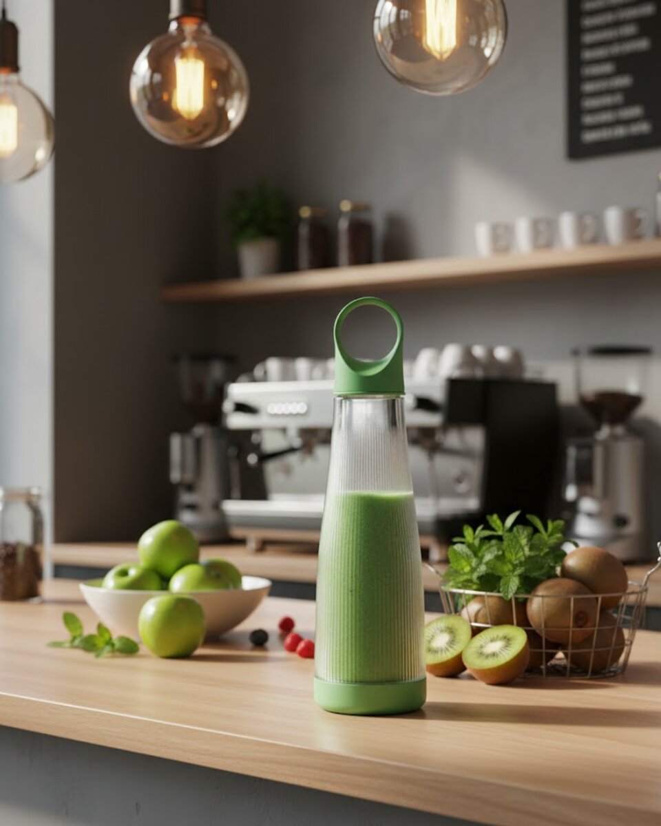 Sağlıklı İçecekler İçin Kompakt USB Şarjlı Blender Sağlıklı İçecekler İçin Kompakt USB Şarjlı Blender
