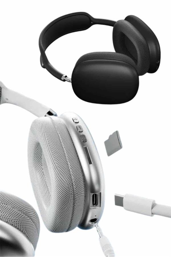 2025 Model Kulak Üstü Kablosuz Bluetooth Kulaklık Gürültü Azalta Uzun Pil 2025 Model Kulak Üstü Kablosuz Bluetooth Kulaklık Gürültü Azalta Uzun Pil