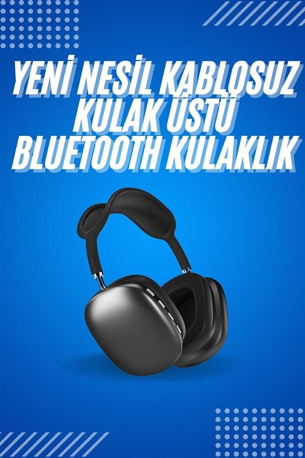 2025 Model Kulak Üstü Kablosuz Bluetooth Kulaklık Gürültü Azalta Uzun Pil 2025 Model Kulak Üstü Kablosuz Bluetooth Kulaklık Gürültü Azalta Uzun Pil