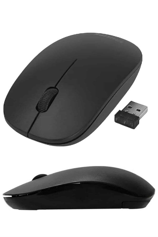 Ergonomik Tasarım Kablosuz Siyah Mouse Hassas Uzun Ömürlü Ergonomik Tasarım Kablosuz Siyah Mouse Hassas Uzun Ömürlü