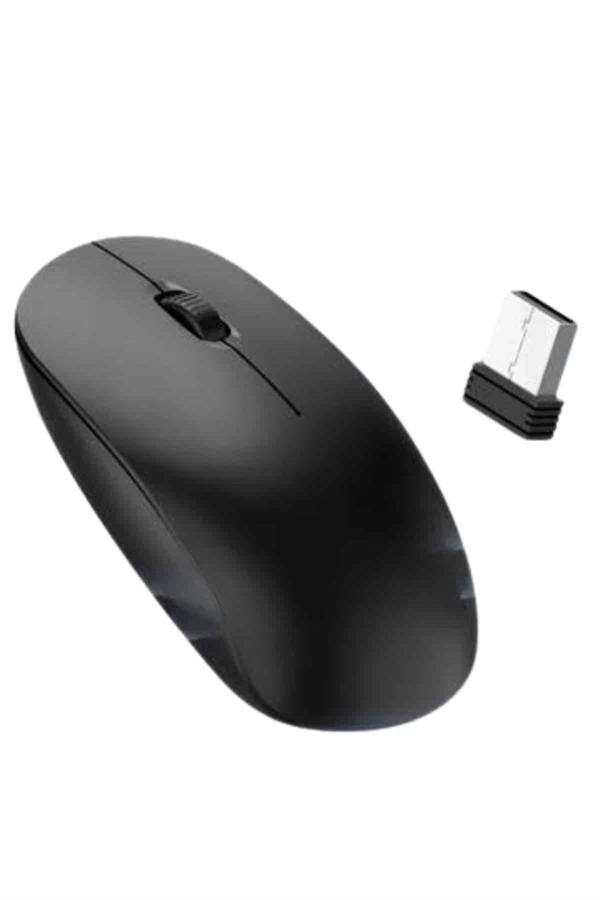 Ergonomik Tasarım Kablosuz Siyah Mouse Hassas Uzun Ömürlü Ergonomik Tasarım Kablosuz Siyah Mouse Hassas Uzun Ömürlü