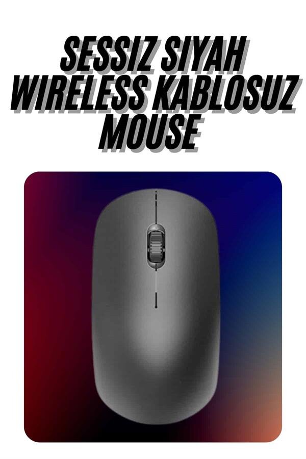 Kablosuz Bağlantı Yüksek Hassasiyetli Kablosuz Wireless Siyah Mouse Kablosuz Bağlantı Yüksek Hassasiyetli Kablosuz Wireless Siyah Mouse