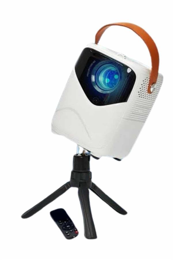 HD Ayaklı Portatif Projeksiyon Cihazı Android İşlemcili Sinema Projektörü HD Ayaklı Portatif Projeksiyon Cihazı Android İşlemcili Sinema Projektörü