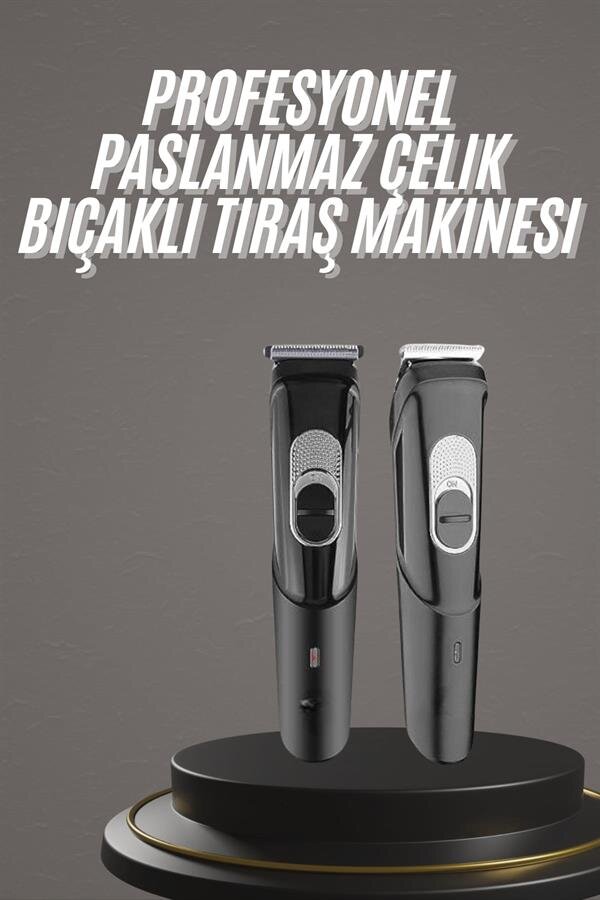 Pro Şarjlı Saç Sakal Tıraş Makinesi Ense Kesme Makinesi Lazer Öncesi Kısaltma Pro Şarjlı Saç Sakal Tıraş Makinesi Ense Kesme Makinesi Lazer Öncesi Kısaltma