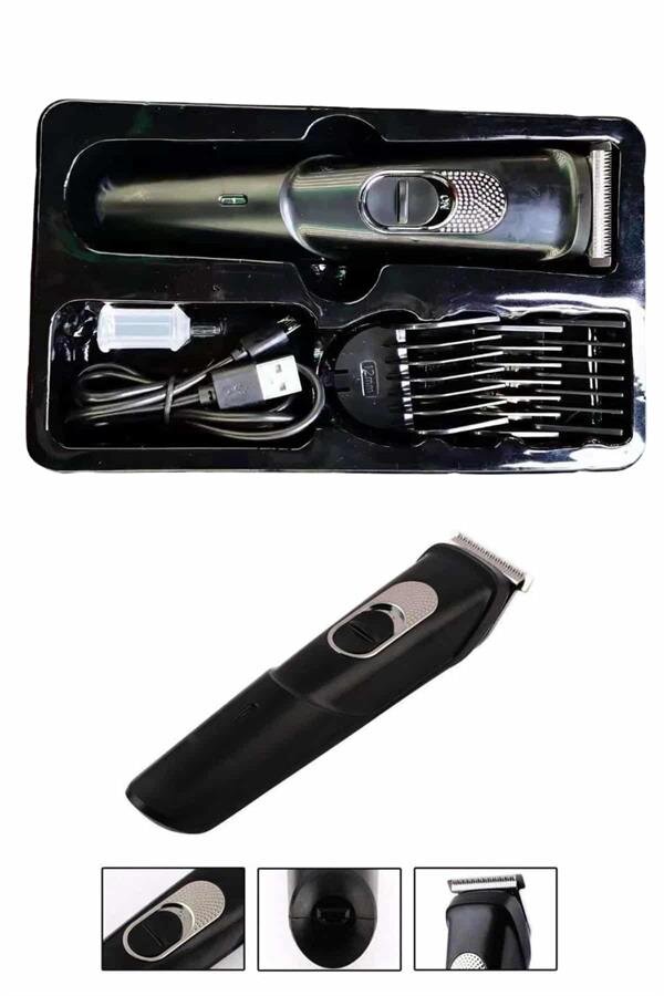 Pro Şarjlı Saç Sakal Tıraş Makinesi Ense Kesme Makinesi Lazer Öncesi Kısaltma Pro Şarjlı Saç Sakal Tıraş Makinesi Ense Kesme Makinesi Lazer Öncesi Kısaltma