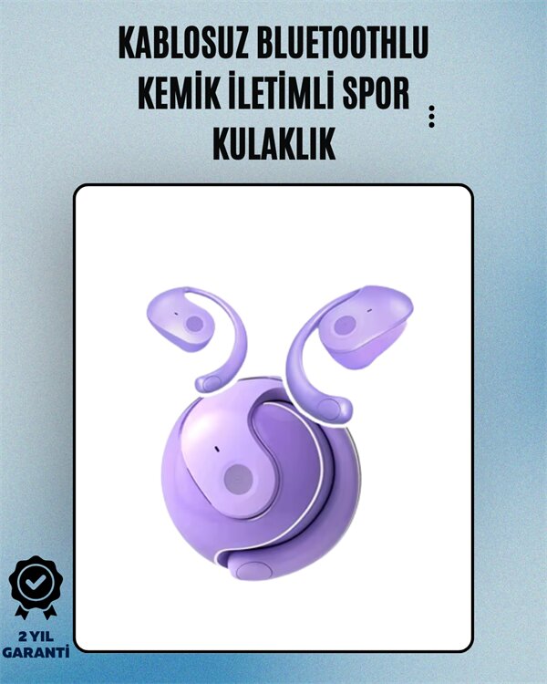S05 Kablosuz Bluetooth 5.3 Kemik İletimli Spor Kulaklık – IPX4 Suya Dayanıklı, 6 Saat Pil Ömrü S05 Kablosuz Bluetooth 5.3 Kemik İletimli Spor Kulaklık – IPX4 Suya Dayanıklı, 6 Saat Pil Ömrü