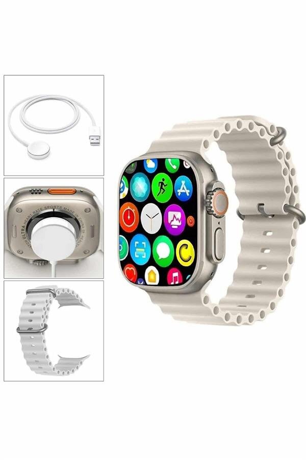 Akıllı Saat Bleutooth Bağlantılı Akıllı Saat Amoled Ekran 49 MM Akıllı Saat Bleutooth Bağlantılı Akıllı Saat Amoled Ekran 49 MM