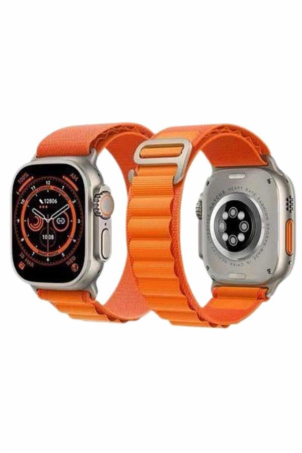 Akıllı Saat Bleutooth Bağlantılı Akıllı Saat Amoled Ekran 49 MM Akıllı Saat Bleutooth Bağlantılı Akıllı Saat Amoled Ekran 49 MM